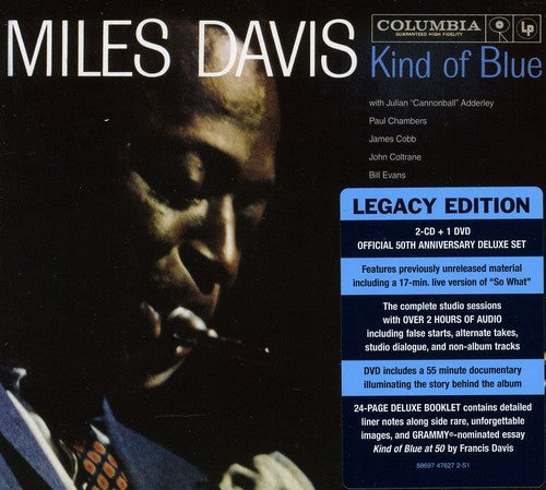 Miles Davis: Kind of Blue: 50th Anniversary Legacy Edition/+DVD - CD