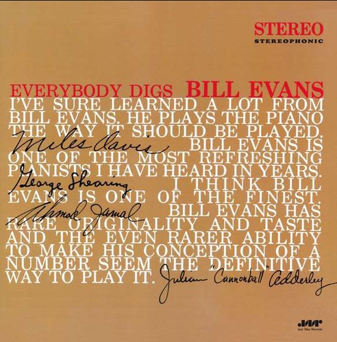 Bill Evans: Everybody Digs Bill Evans [ Vinyl ]