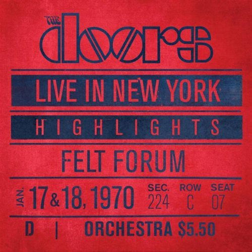 The Doors: Live in New York [ Vinyl ]