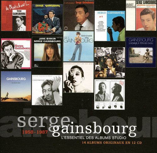 Serge Gainsbourg: L'essentiel Des Albums Studio 1958 - 1987 - CD