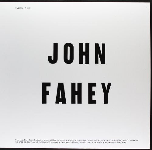 John Fahey: Blind Joe Death [ Vinyl ]