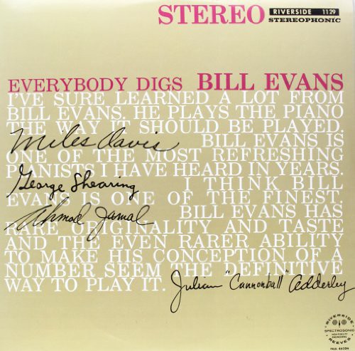 Bill Evans: Everybody Digs Bill Evans [ Vinyl ]
