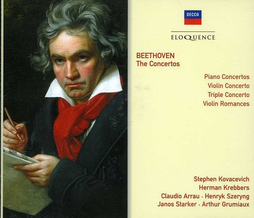 Stephen Kovacevich & Herbert Blomstedt: Beethoven: Complete Concertos - Compact Disc