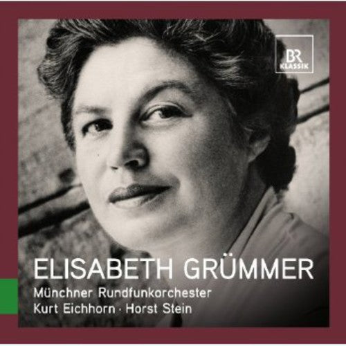 W.a. Mozart: Elisabeth Gruemmer - Compact Disc