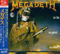 Megadeth: So Far. So Good So What - CD
