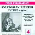 Sviatoslav Richter: Sviatoslav Richter in the 50's 4 - Compact Disc