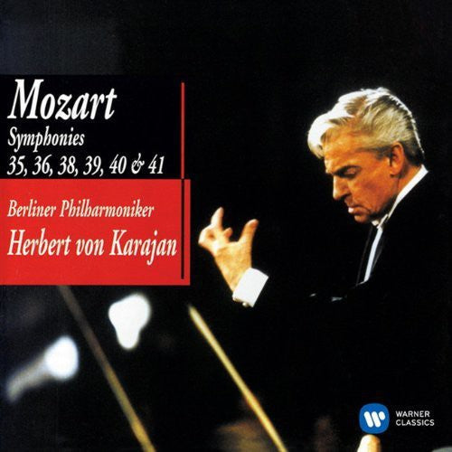 Herbert von Karajan: Mozart Symphonies 35 36 38 39 40 & 41 - Compact Disc