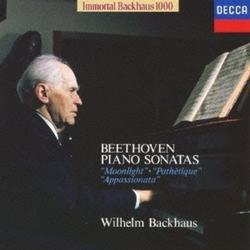 Wilhelm Bachhaus: Beethoven: Piano Sonatas 14 & 8 - Compact Disc