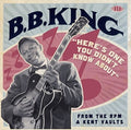 B.B. King: Here's One You Didn't Know About - Compact Disc