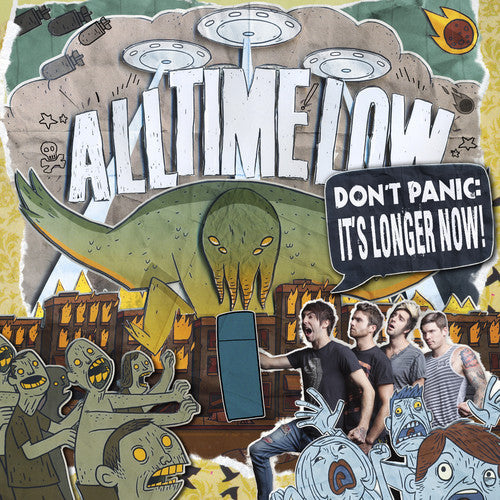 All Time Low: Don't Panic: It's Longer Now - Orange [ Vinyl ]