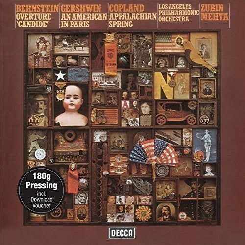 Mehta / Los Angeles Philharmonic: Mehta Conducts Bernstein Gershwin & Copland [ Vinyl ]