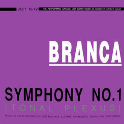 Glenn Branca: Symphony No. 1 (Tonal Plexus) [ Vinyl ]