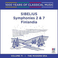 Sibelius: Sibelius: Symphonies 2 & 7 / Finlandia - Compact Disc