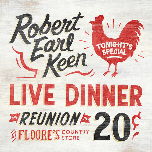 Robert Earl Keen: Live Dinner Reunion [ Vinyl ]