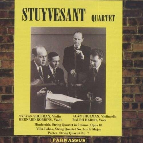 Hindemith / Villa-Lobos / Porter / Stuyvesant: String Quartets - Compact Disc