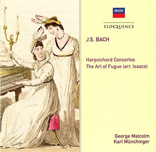 Bach / Malcolm, George: Bach: Art Of Fugue / Harpsichord Concertos 1 & 2 - Compact Disc