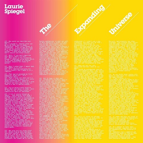 Laurie Spiegel: The Expanding Universe [ Vinyl ]