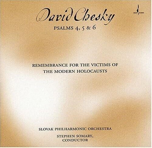 David Chesky: Psalms 4 5 & 6 - Compact Disc