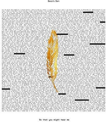 Bear's Den: So That You Might Hear Me [ Vinyl ]