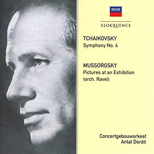 Tchaikovsky / Mussorgsky / Dorati, Antal: Tchaikovsky: Symphony 4 / Mussorgsky: Pictures At An Exhibition - Compact Disc