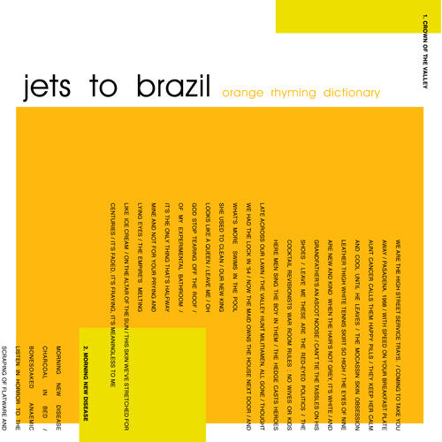 Jets to Brazil: Orange Rhyming Dictionary [ Vinyl ]