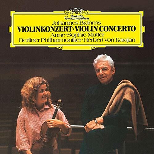Brahms / Mutter / Berliner Philharmoniker / Karaja: Violin Concerto in D Op 77 [ Vinyl ]