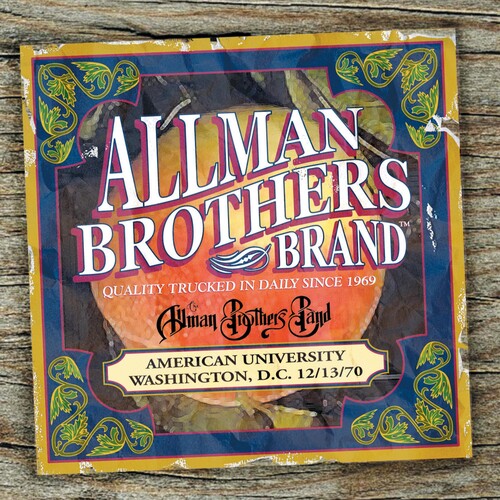 The Allman Brothers Band: American University Washington D.C.12-13-70 [ Vinyl ]