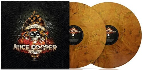 Various Artists: Many Faces Of Alice Cooper (Ltd Double Gatefold 180gm Amber MarbleVinyl) [ Vinyl ]