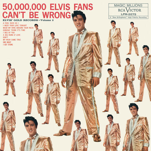 Elvis Presley: 50,000,000 Elvis Fans Can't Be Wrong: Elvis' Gold Records Volume 2 [ Vinyl ]