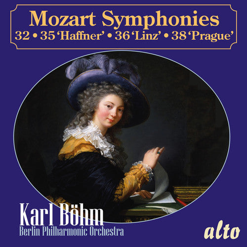 Bohm, Karl / Berlin Philharmonic Orchestra: Mozart: Symphonies 32, 35 Haffner, 36 Linz and 38 Prague - Compact Disc