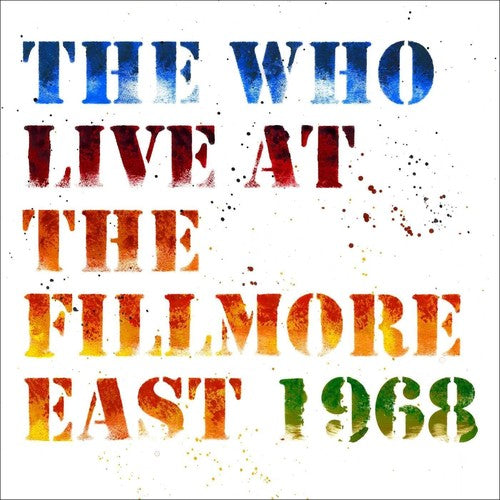 The Who: Live At The Fillmore East [ Vinyl ]