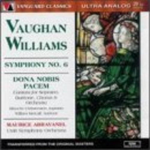 Abravanel, Maurice / Utah Symphony Orchestra: Vaughan Williams Symphony No. 6 Dona Nobis Pacem - Compact Disc