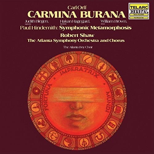 Orff / Shaw, Robert / Atlanta Symphony Orchestra: Carmina Burana [ Vinyl ]