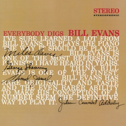Bill Evans: Everybody Digs Bill Evans [ Vinyl ]