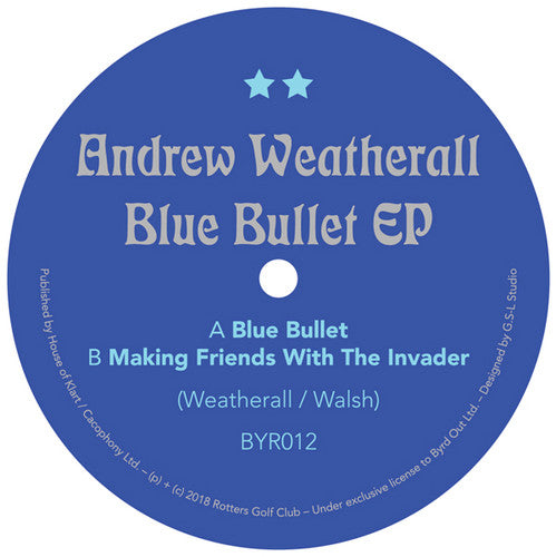 Andrew Weatherall: Blue Bullet  / Vinyl Record
