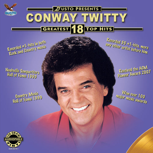 Conway Twitty: Greatest 18 Top Hits [ Vinyl ]