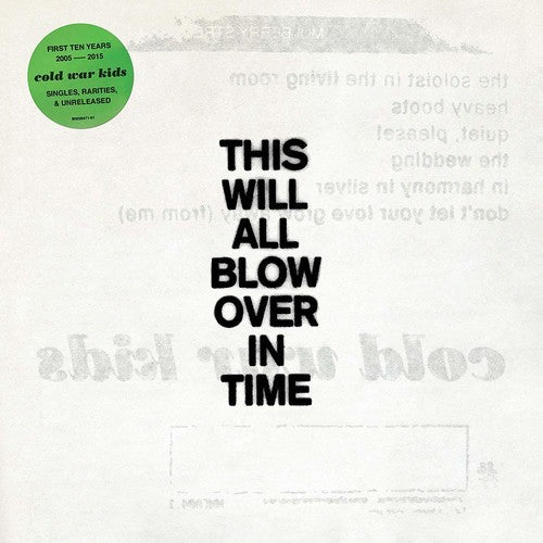 Cold War Kids: This Will All Blow Over In Time [ Vinyl ]