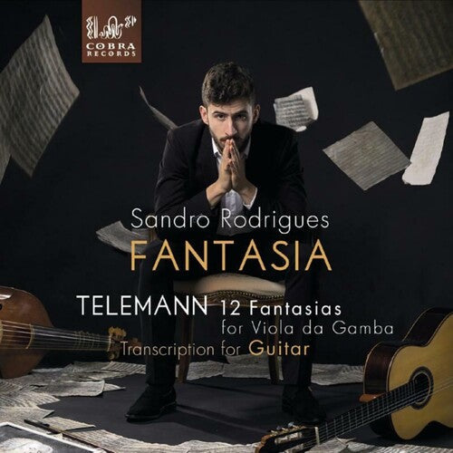 Sandro Rodrigues: Fantasia: Telemann: 12 Fantasias For Viola Da Gamba - Compact Disc