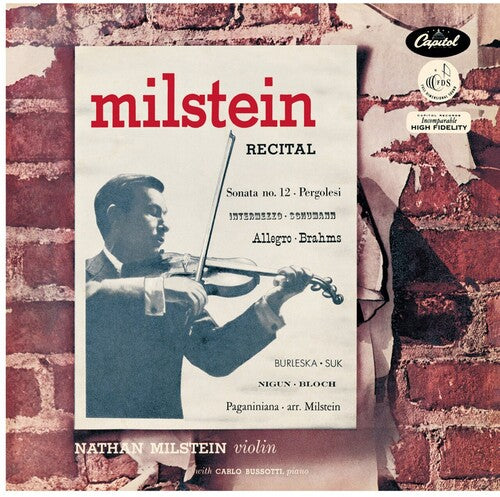 Nathan Milstein: A Nathan Milstein Recital  / Vinyl Record