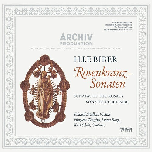 Eduard Melkus: Sonatas Of The Rosary (H.I.F. Biber)  / Vinyl Record
