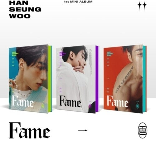 Han Seung Woo: Fame (Random Cover) (60pg Photobook, Bookmark, 2pc Postcard +Photocard) - CD