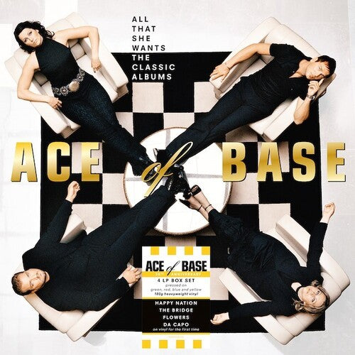 Ace of Base: All That She Wants: The Classic Albums [180-Gram Green, Red, Blue & Yellow Colored Vinyl] [ Vinyl ]