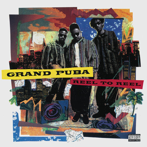 Grand Puba: Reel to Reel (LP-1 Tangerine Orange with Canary Yellow & LP-2 Blue Jay with White) [ Vinyl ]