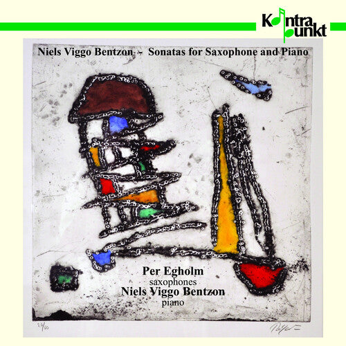 Per Egholm, Niels Viggo Bentzon: Sonatas for Sax & Piano - Compact Disc