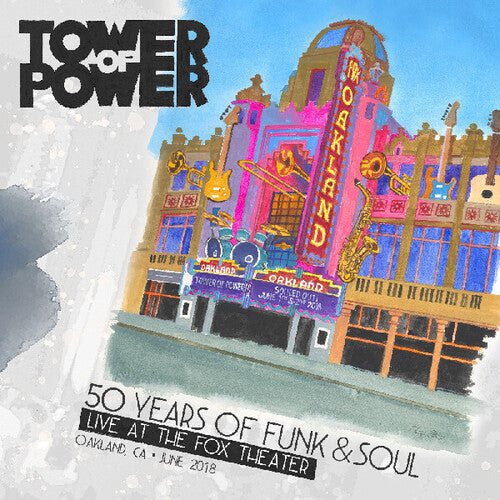 Tower of Power: 50 Years Of Funk & Soul: Live At The Fox Theater - Oakland CA - June   2018 [ Vinyl ]