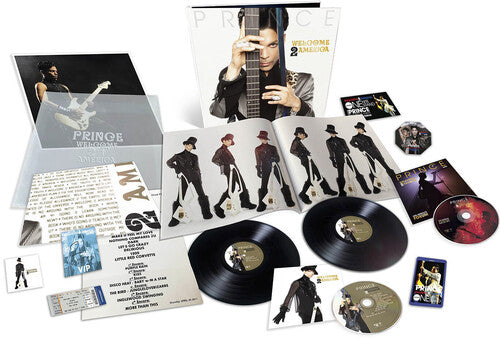 Prince: Welcome 2 America (Deluxe - 2 LP / 1 CD / 1 Blu-Ray) [ Vinyl ]