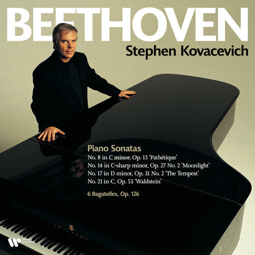 Stephen Kovacevich: Beethoven: Piano Sonatas Nos. 8 14 17 & 21 Bagatelles Op. 126 [ Vinyl ]