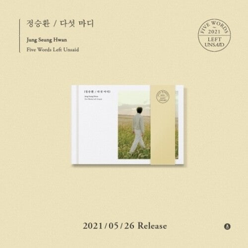 Jung Seung Hwan: Five Words Left Unsaid (incl. 96pg Booklet, Letter St + Bookmark) - CD