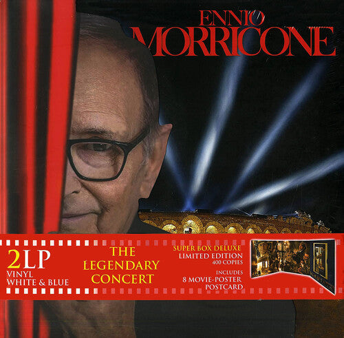 Ennio Morricone: Live at the Arena [Super Deluxe Boxset Includes 2 Colored Vinyl LP's & 8 Movie Poster Postcards] - VINYL