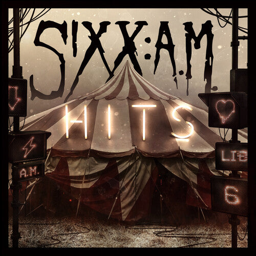 Sixx:a.M.: HITS (Translucent Red with Black Smoke Vinyl) [ Vinyl ]